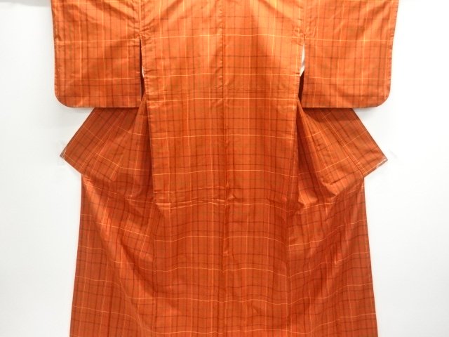 JAPANESE KIMONO / YONEZAWA TSUMUGI / ENSEMBLE / WOVEN GIRD 